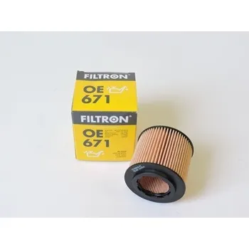 Filtr do auta Filtr oleje FABIA 1,2, FILTRON OE671, pro ROOMSTER, 5J. Typové číslo: OE671,OE671,122094103, 03D198819A, OE671