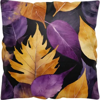 Polštář DEKORAČNÍ POVLEČENÍ NA POLŠTÁŘ 40x40 ANTYALERGICKÉ PODZIMNÍ BARVY