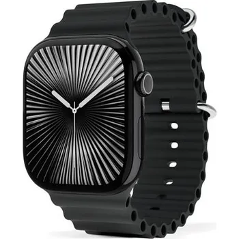 Pouzdro na mobilní telefon Epico Watch Strap Ocean for Apple Watch SE (40mm)/Series 1-9 (38/40/41mm) 10-11 (42mm) - černá