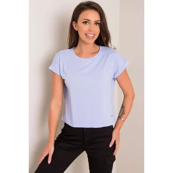 Dámské tričko NieZnaszMnie Dámské tričko s krátkým rukávem světle modré Velikost: S