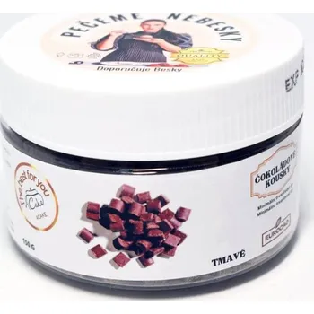 Čokoláda Eurocao Čokoládové kousky termostabilní hořké 47,8% (150 g) Besky edice 41121/C150