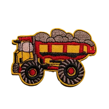 Nášivka Nášivka nažehlovací naložený náklaďák