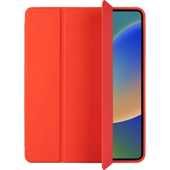 Pouzdro na tablet Pouzdro FIXED Padcover+ pro Apple iPad Air (2020/2022/2024) se stojánkem a pouzdrem pro Pencil, červené