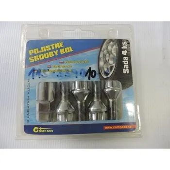 Sada šroubu kola 12x1,25x25 FAVORIT do 12/92, EU, pro STARŠÍ TYPY, FAVORIT. Typové číslo: 115339010,115339010,115339010