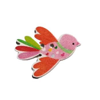 Knoflík Knoflík dřevěný ptáček I