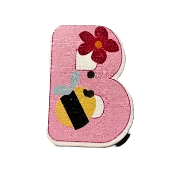 Knoflík Knoflík dřevěný B