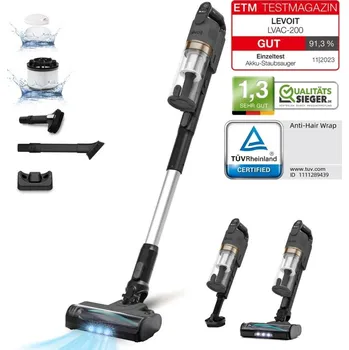 Vysavač Levoit LVAC-200 4v1 Aku Turbo Cyclone šedý