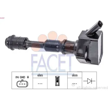 Zapalovací cívka Zapalovací cívka FACET 9.6537