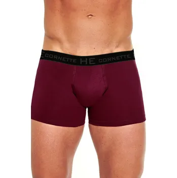 Boxerky Pánské Boxerkyky High Emotion - CORNETTE claret XXL