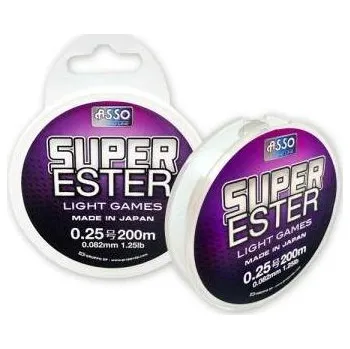 Asso Trout Area Super Ester 3lb, 0,128mm, 0,6 Go 200 metrů