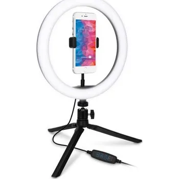Selfie tyč Kruhové LED světlo CONNECT IT Selfie10Ring, malé