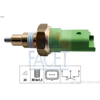 Spínač, světlo zpátečky FACET 7.6245