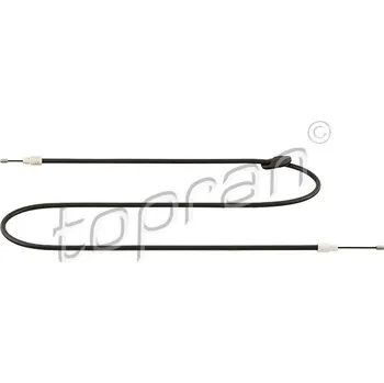 Lanko parkovací brzdy Tažné lanko, parkovací brzda TOPRAN 408 398