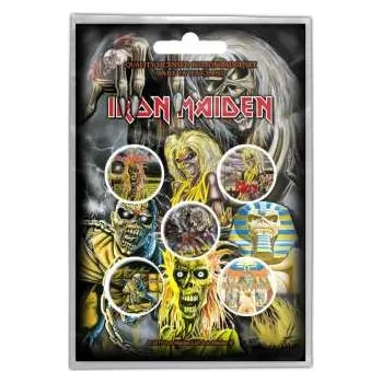 Merch Iron Maiden: Sada Placek Early Albums 2019