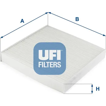 Ventilátor topení a klimatizace Filtr, vzduch v interiéru UFI 53.315.00