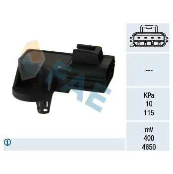 Čidlo automobilu Senzor tlaku sacího potrubí FAE 15088