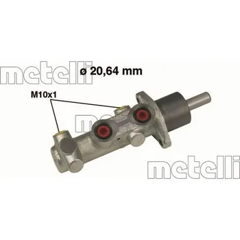 Brzdový válec Hlavní brzdový válec METELLI 05-0523