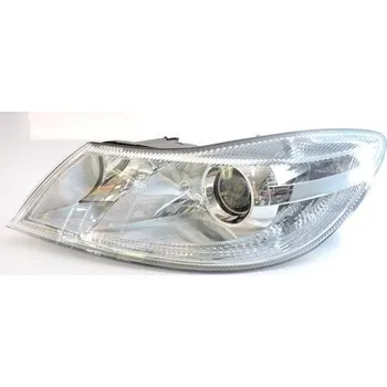 Přední světlomet Světlo s nápisem levé OCTAVIA II. od M2009, ORIGINAL, pro OCTAVIA, II. 1Z. Typové číslo: 1Z1941017S,1Z1941017S,1Z1941017S, 1Z1941015F