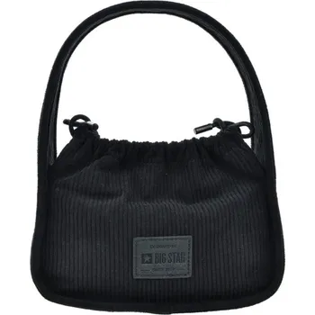 Kabelka Malá Hladká Taška Big Star oo574055 Barva: Černá, Velikost: ONE SIZE