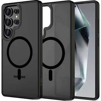 Pouzdro na mobilní telefon KRYT TECH-PROTECT MAGMAT MAGSAFE GALAXY S25 ULTRA MATTE BLACK