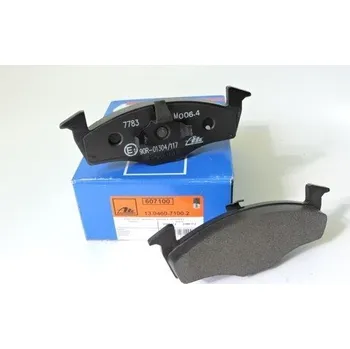 Brzdová destička Destičky přední FABIA, ATE 607100, pro FABIA, II. 5J. Typové číslo: 122430285,122430285,122430285, 6N0698151C, 6N0698151, 607100