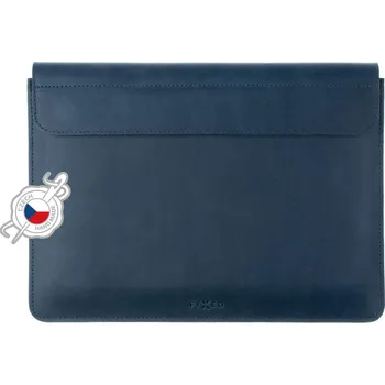 Notebook Kožené pouzdro FIXED Oxford pro Apple MacBook Pro 16" (2019 a novější), modré
