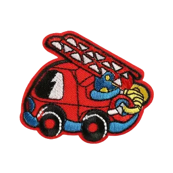 Nášivka Nášivka nažehlovací auto s žebříkem