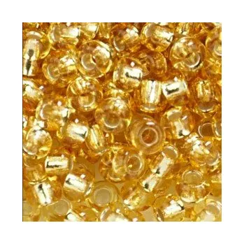 Korálek Preciosa rokajl 7/0 zlatá