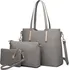 Kabelka Miss Lulu Bags Ariana LT6648 šedá