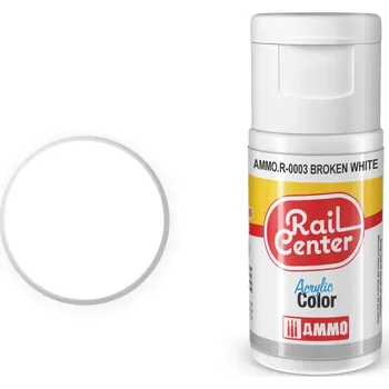 Modelová železnice Barva bílá matná - Noch Rail Center 4600003