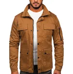 Kamelová pánská bavlněná přechodová bunda Bolf 10290 - M