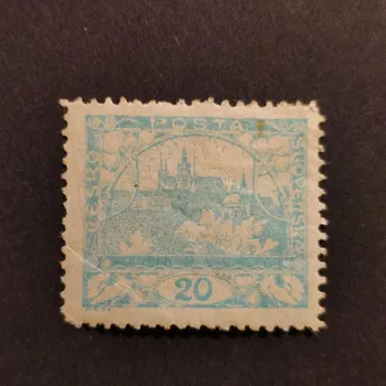 Sběratelství Známka ČSR, 20h, Pof.8D*