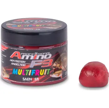 Umělá nástraha Saenger rybářské těsto Amino F-3 příchuť Multifruit 120g