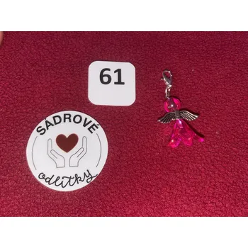 HandMade by NiJa + VeJa Přívěšek - andílek pro štěstí/ radost č.61