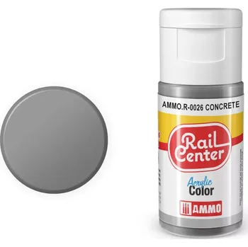 Modelová železnice Barva šedá beton matná - Noch Rail Center 4600026