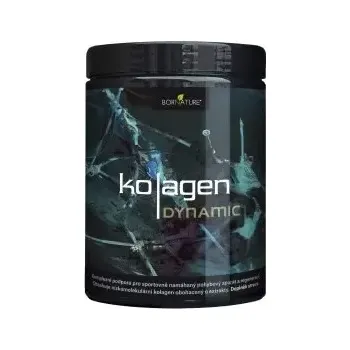 Speciální výživa Bornature Kolagen DYNAMIC - sport a regenerace. Váš společník pro aktivní životní styl s osvěžující citronovo-pomerančovou příchutí. 300 g