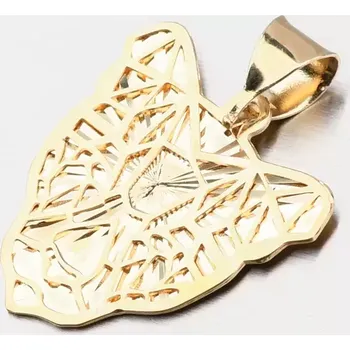 Přívěsek Přívěsek žluté zlato 585 hlava tygra PKL23-006