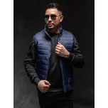 Tmavě modrá pánská prošívaná vesta Bolf MY77A1 - 2XL