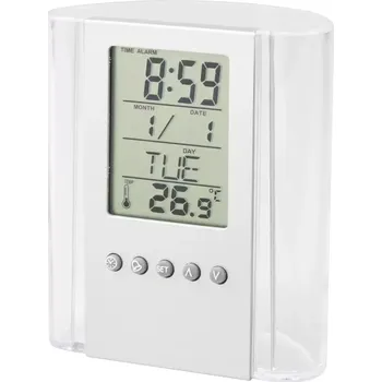 Hodiny Crystalline multifunkční stojan na psací potřeby - průhledná - AP813012