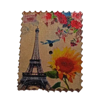 Knoflík Knoflík dřevěný Eifelovka IV