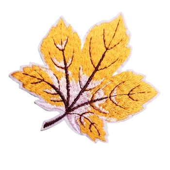 Nášivka nažehlovací list žlutý