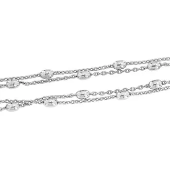 Náhrdelník Zlatnictví U Kostela Ozdobný řetízek oválky typ K - 45 cm 985652460