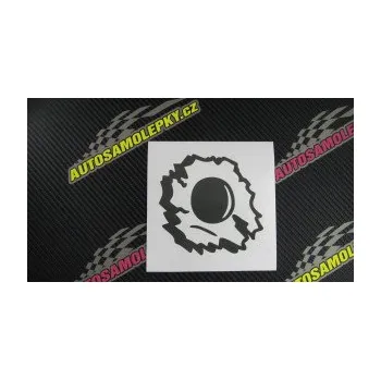 Samolepící dekorace Průstřel 002 pravá (10 - červená) SAMOLEPKA NA AUTO, NÁLEPKA, FÓLIE, POLEP, TUNING, VLASTNÍ TEXT, TISK, AUTOSAMOLEPKY.cz, POLEPY, OBRÁZEK, LOGO, 3D STICKERS