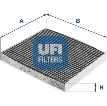 Ventilátor topení a klimatizace Filtr, vzduch v interiéru UFI 54.271.00
