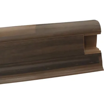 Podlahová lišta DOPRODEJ: Soklová podlahová lišta SLK50 W213 Ořech valencia 2,5 m, 2500x50x25 mm, hnědá, Döllken - 1 rok na vrácení + DOPRAVA ZDARMA k Vám i zpět