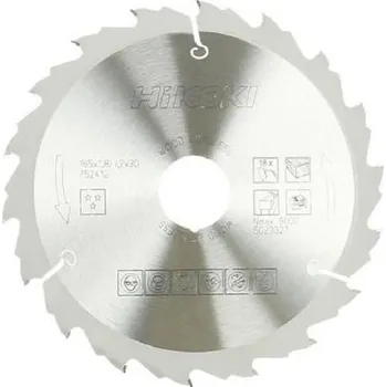 Pilový kotouč HiKOKI Příslušenství - Pilový kotouč na dřevo 165x30 mm, 18 zubů 752412