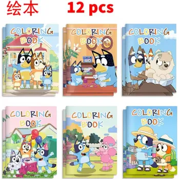 omalovánky Omalovánky s motivem Bluey - v balení po 6, 12 nebo 24 ks Počet kusů: 12 ks