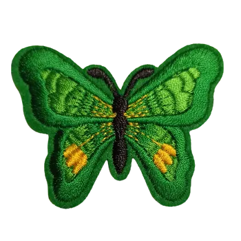 Nášivka Nášivka nažehlovací motýl zelený