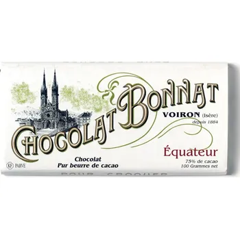 Čokoláda Čokoláda Bonnat Equateur 75% 100g