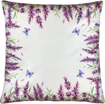 Polštář Dekorační polštář LAVANDA 40x40 cm Mybesthome Varianta: Povlak na polštář, 40x40 cm